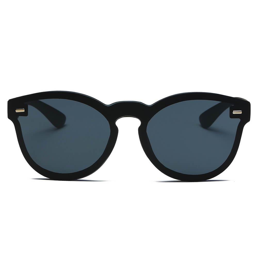 Unisex Mirror Round Sunglasses